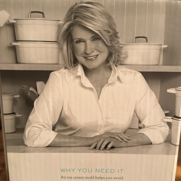 NWT Martha Stewart Collection brand new in box! 4 Ice Cream Molds - Picture 2 of 5